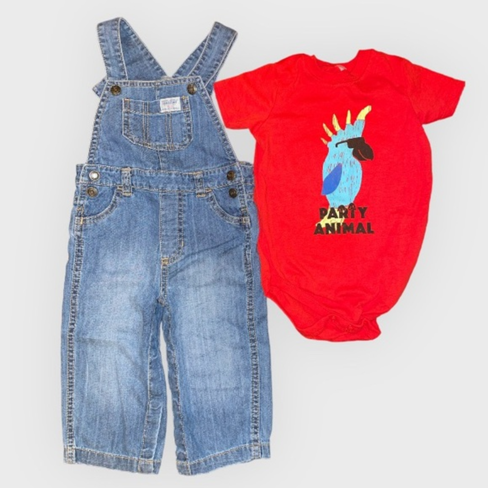 5 for $25 ❄️ Outfit‎ Overalls and Onesie